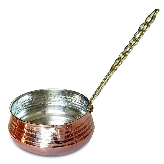 Bakır Sosluk Sos Pişirme Tavası