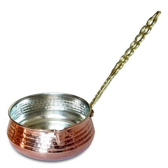 Bakır Sosluk Sos Pişirme Tavası