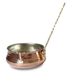 Bakır Sosluk Sos Pişirme Tavası